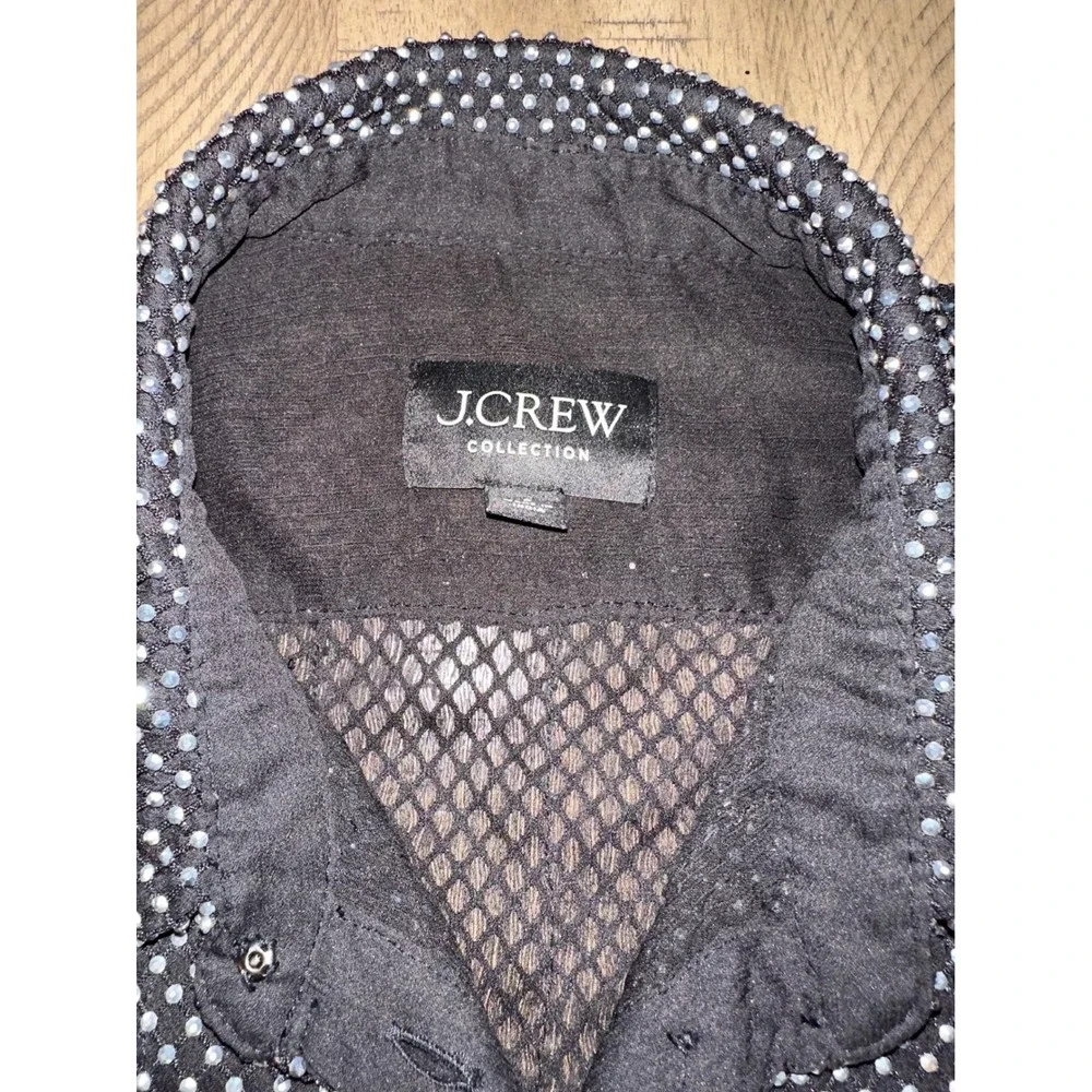 J.Crew Collection Rhinestone Mesh Set:‎ Top & Skirt NWT